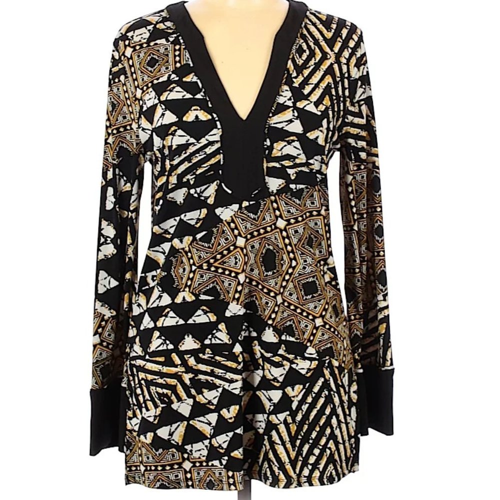 ❤️  BCBGMAXAZRIA S Long Sleeve Top EUC